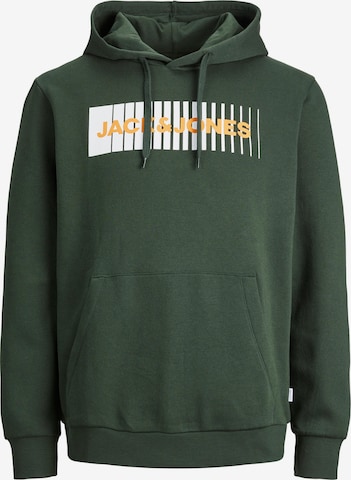 JACK & JONES Sweatshirt in Green: front