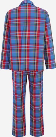 Pijama lungă de la Polo Ralph Lauren pe albastru