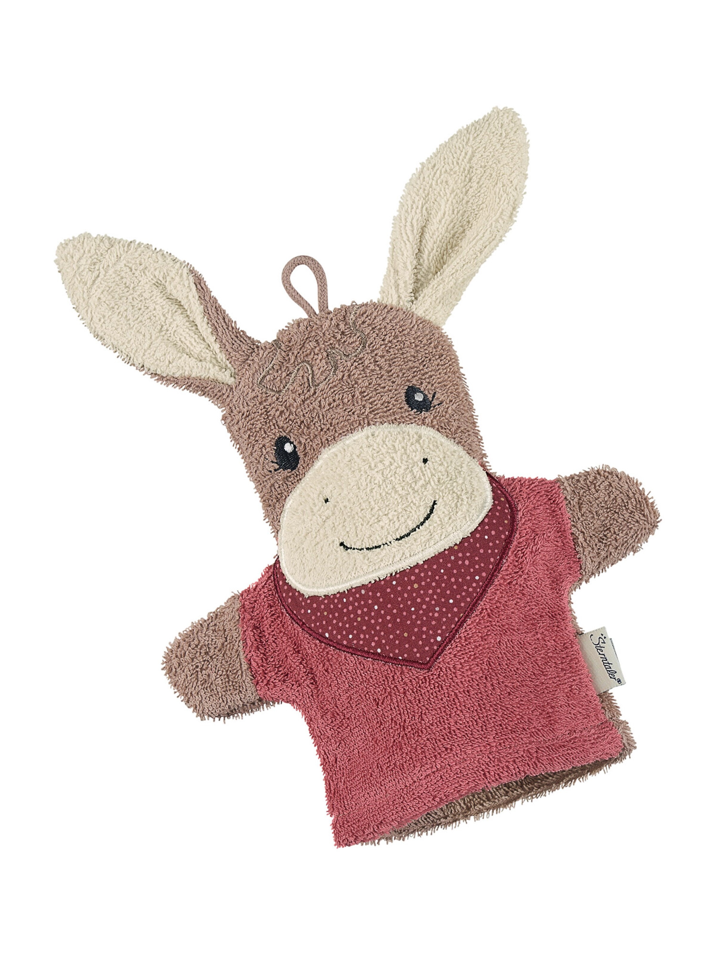 STERNTALER Waschhandschuh 'Emmily' in Rot