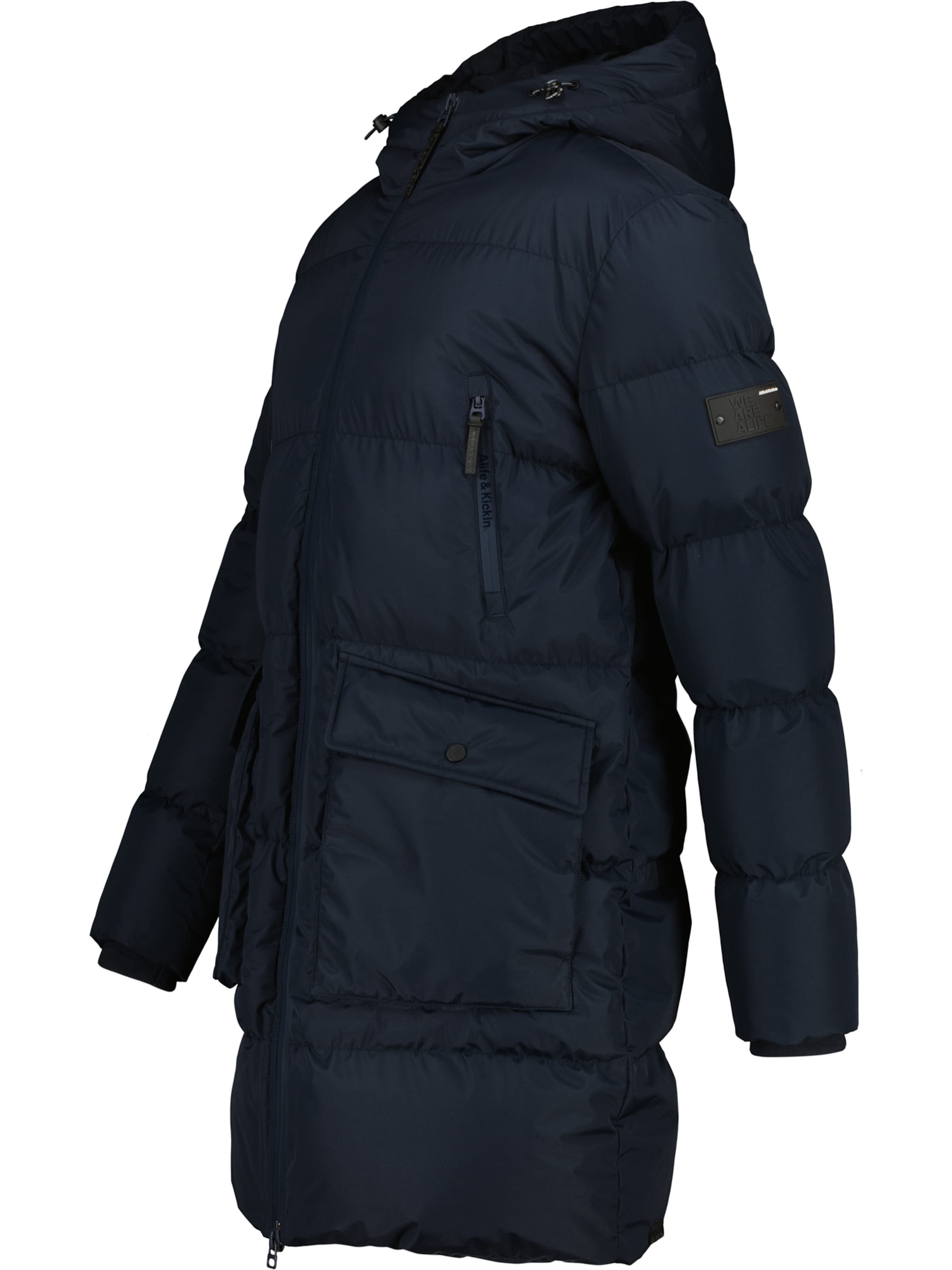 alife & kickin Winterjacke 'NinoAK A' in Blau