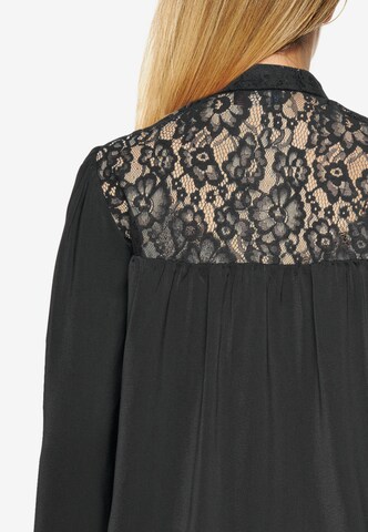 Le Temps Des Cerises Blouse 'ARIELLE' in Black