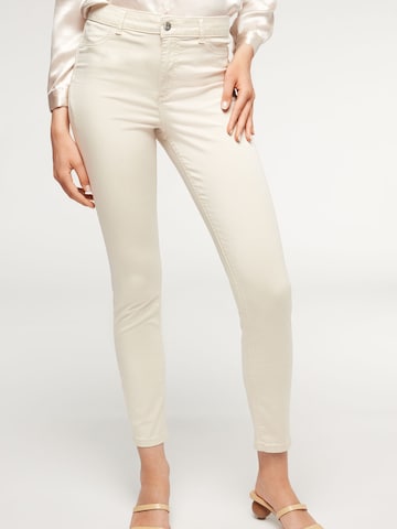 CALZEDONIA Skinny Jeans in Beige: predná strana