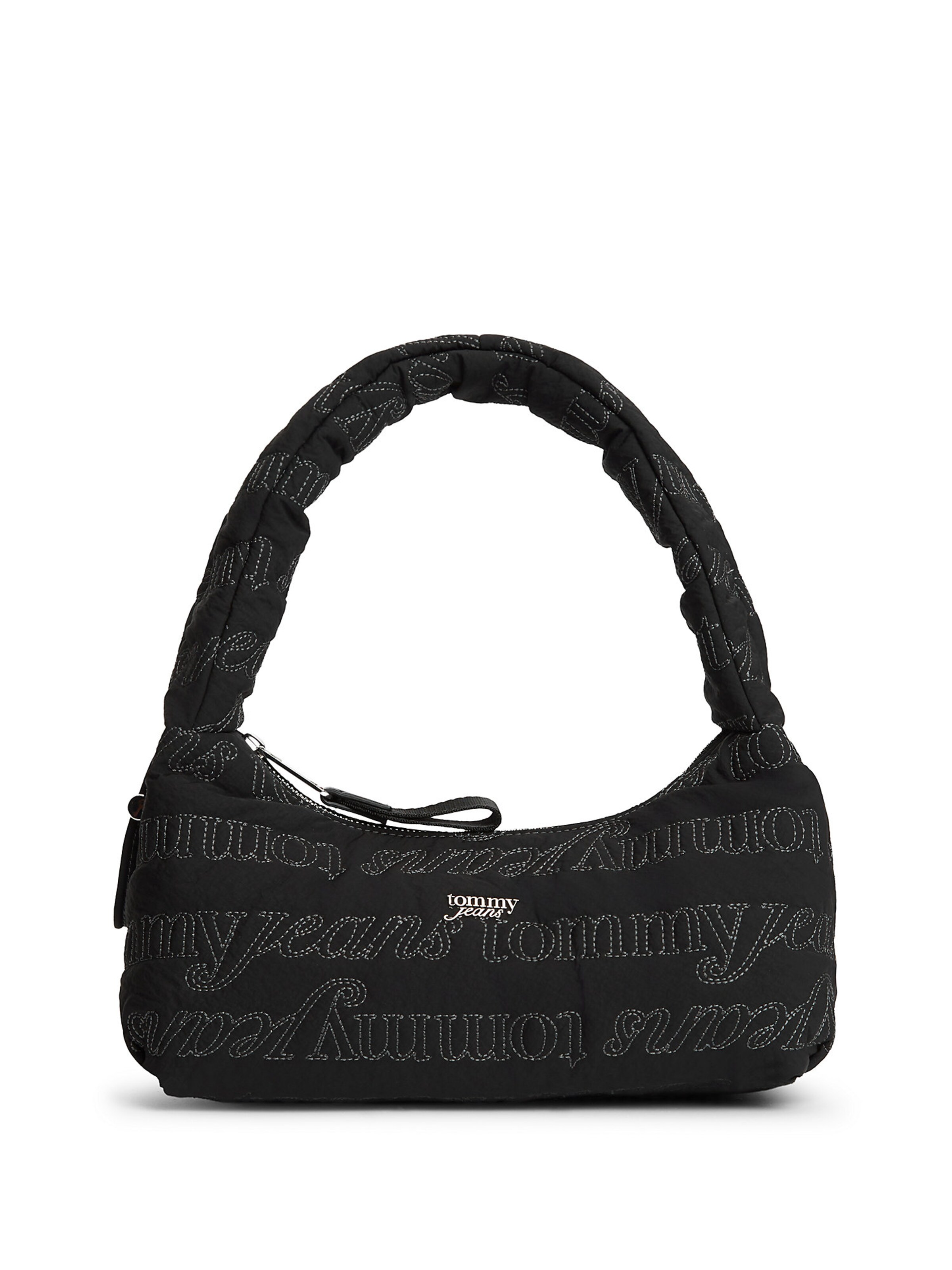 Tommy Jeans Handbag 'Repeat' in Black: front