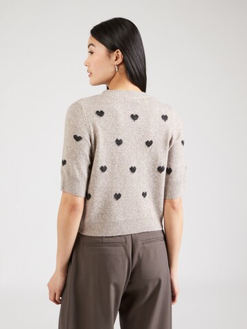 pilka VERO MODA Megztinis 'VMDoffy Intarsia'