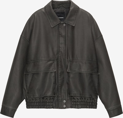 Pull&Bear Prehodna jakna | temno siva barva, Prikaz izdelka