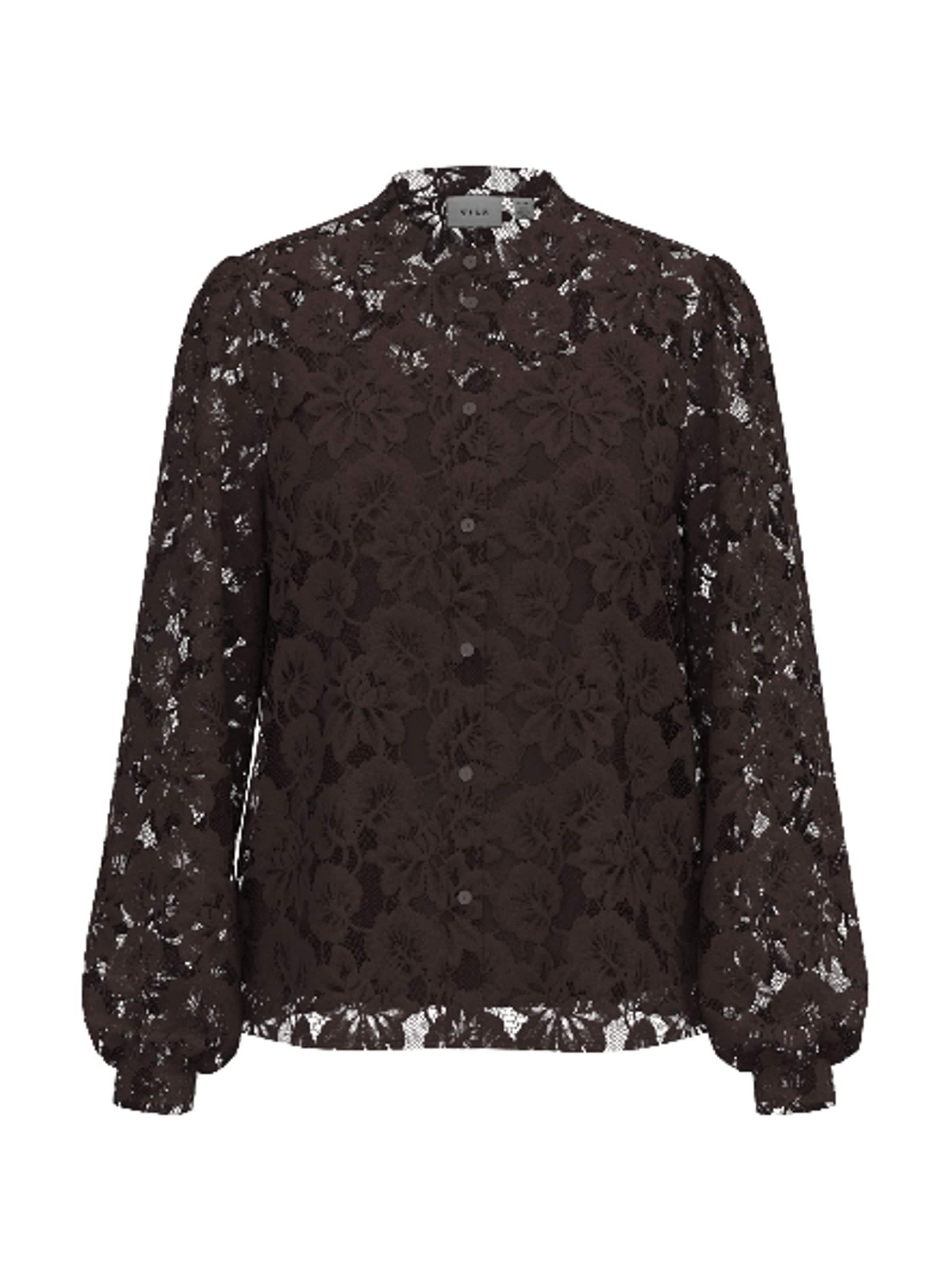 Maglietta 'VISala' di VILA in marrone: frontale