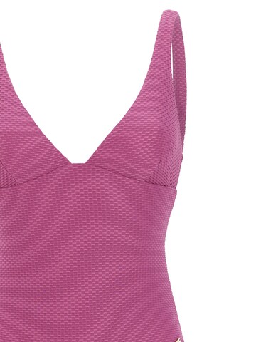 PROTEST Badeanzug 'PRTNorah'‌‌‌‌‌ in Pink