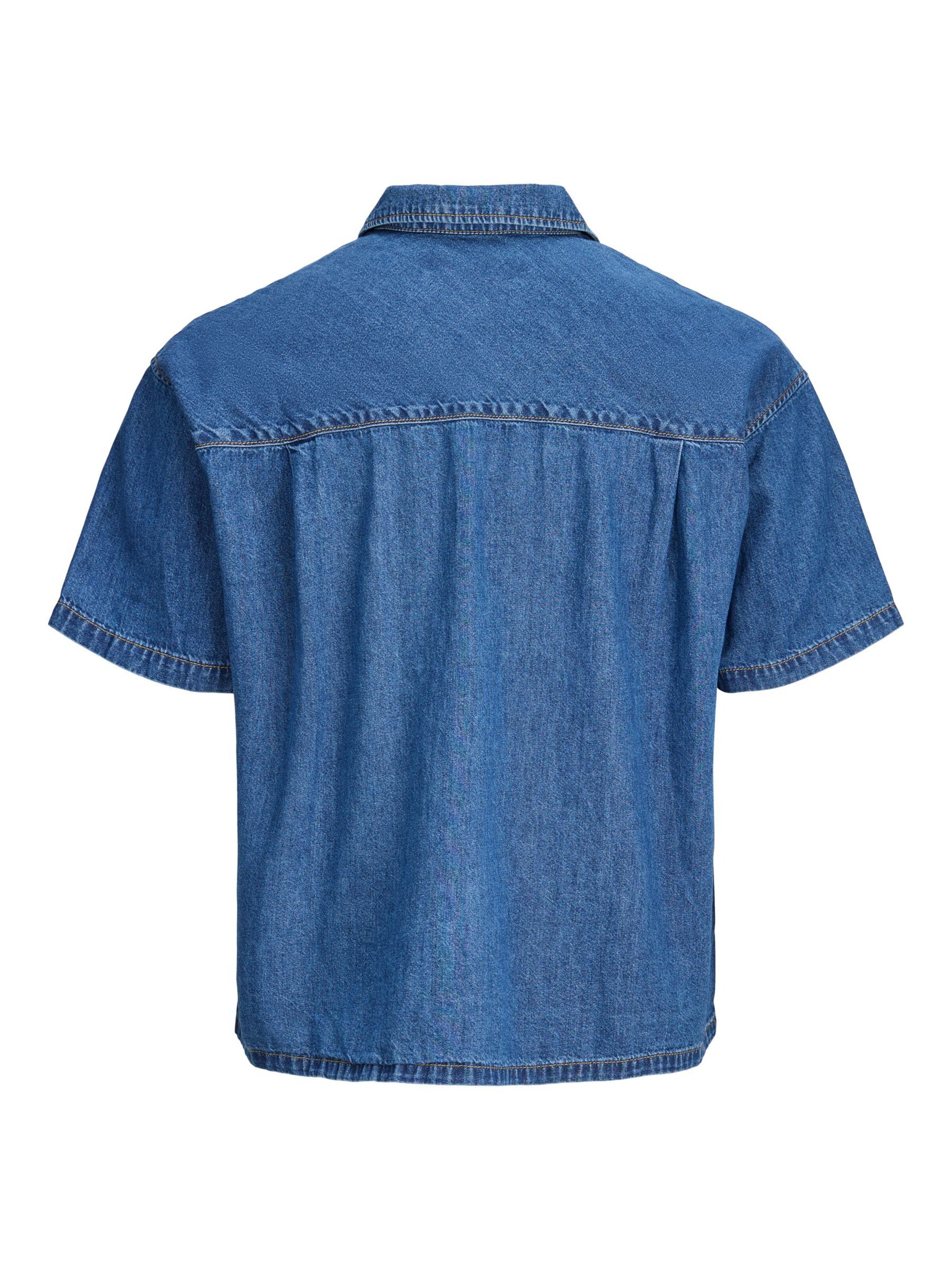 JACK & JONES Comfort Fit Hemd in Blau