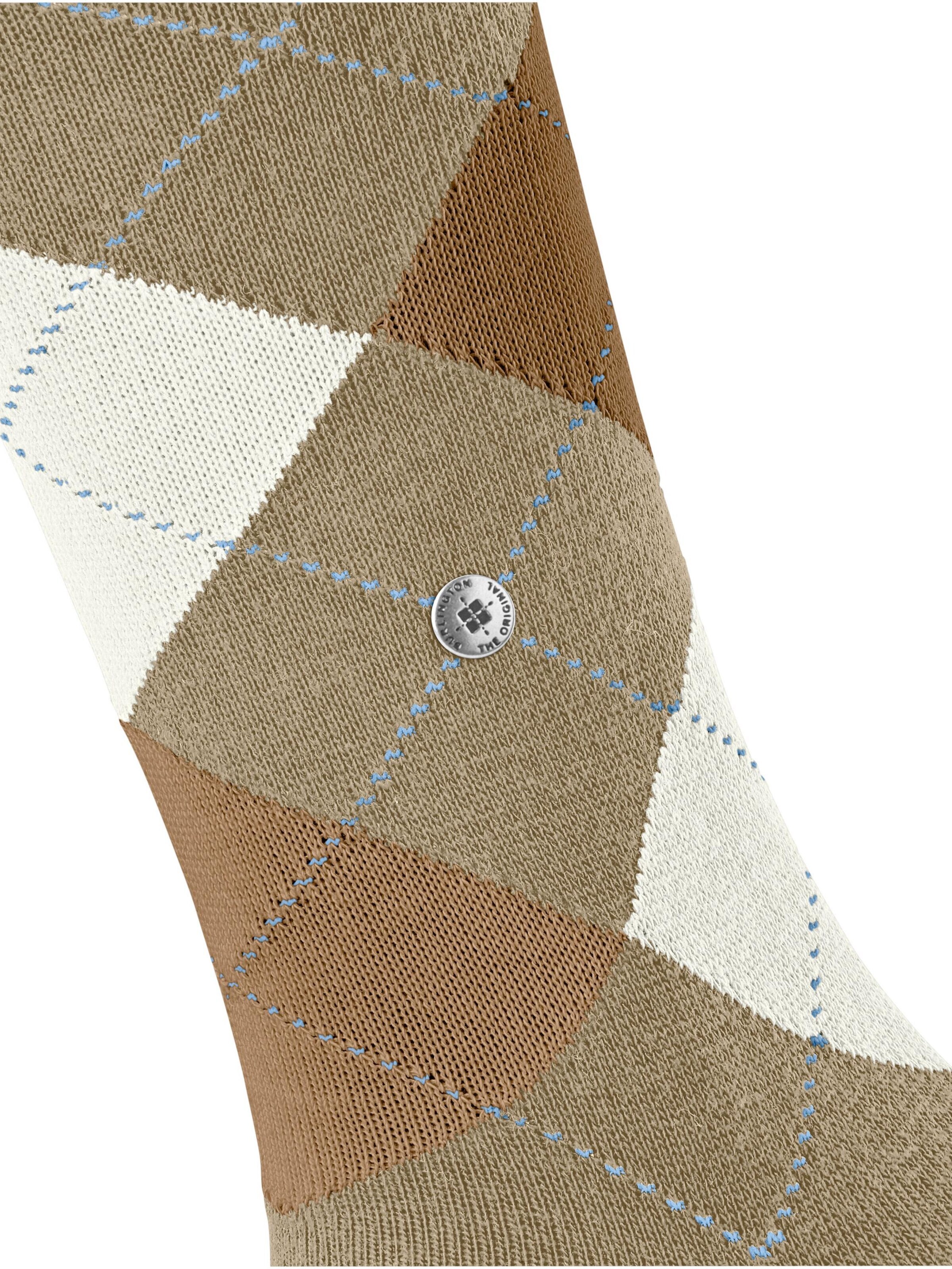 BURLINGTON Over the Knee Socks 'Queen' in Beige