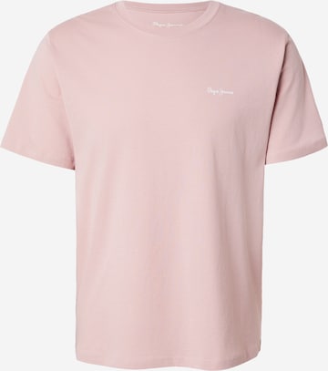 Pepe Jeans Футболка в Ярко-розовый: спереди