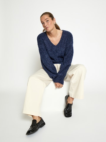 Pullover 'Jennie' di minus in blu