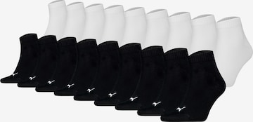 PUMA Socken in Schwarz: Vorderseite