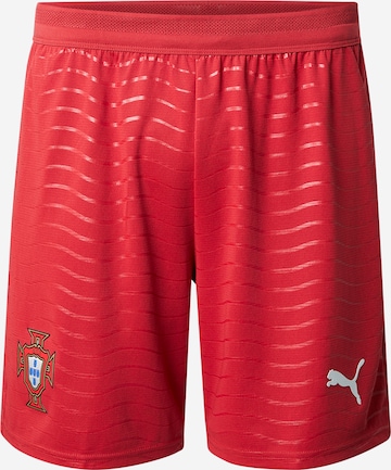 PUMA Regular Urheiluhousut 'Portugal 2026' värissä punainen: etupuoli