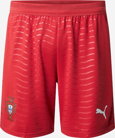 Sportinės kelnės 'Portugal 2026' iš PUMA, spalva – tamsi smėlio / ugnies raudona / balta, Prekių apžvalga