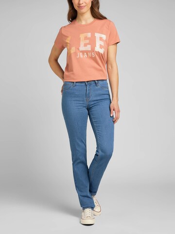 Lee Regular Jeans 'LEE - MARION STRAIGHT - FRESH CLEAN LIGHT' in Blauw