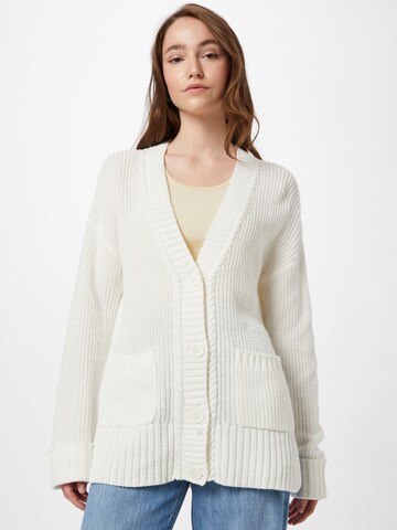 PRINCESS GOES HOLLYWOOD Knit cardigan in White: front