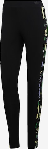 ADIDAS ORIGINALS Skinny Leggings in Zwart: voorkant