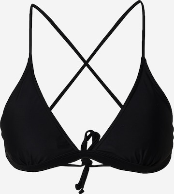 Triangle Hauts de bikini RIP CURL en noir : devant