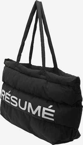 Résumé Shopper táska - fekete: elől