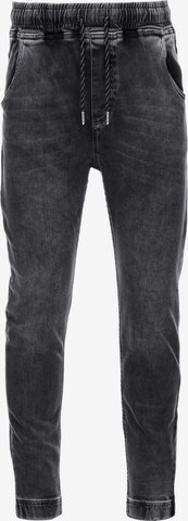 Ombre Slim fit Jeans 'P907' in Grey: front