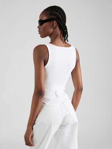 Calvin Klein Jeansregular Top - bijela boja