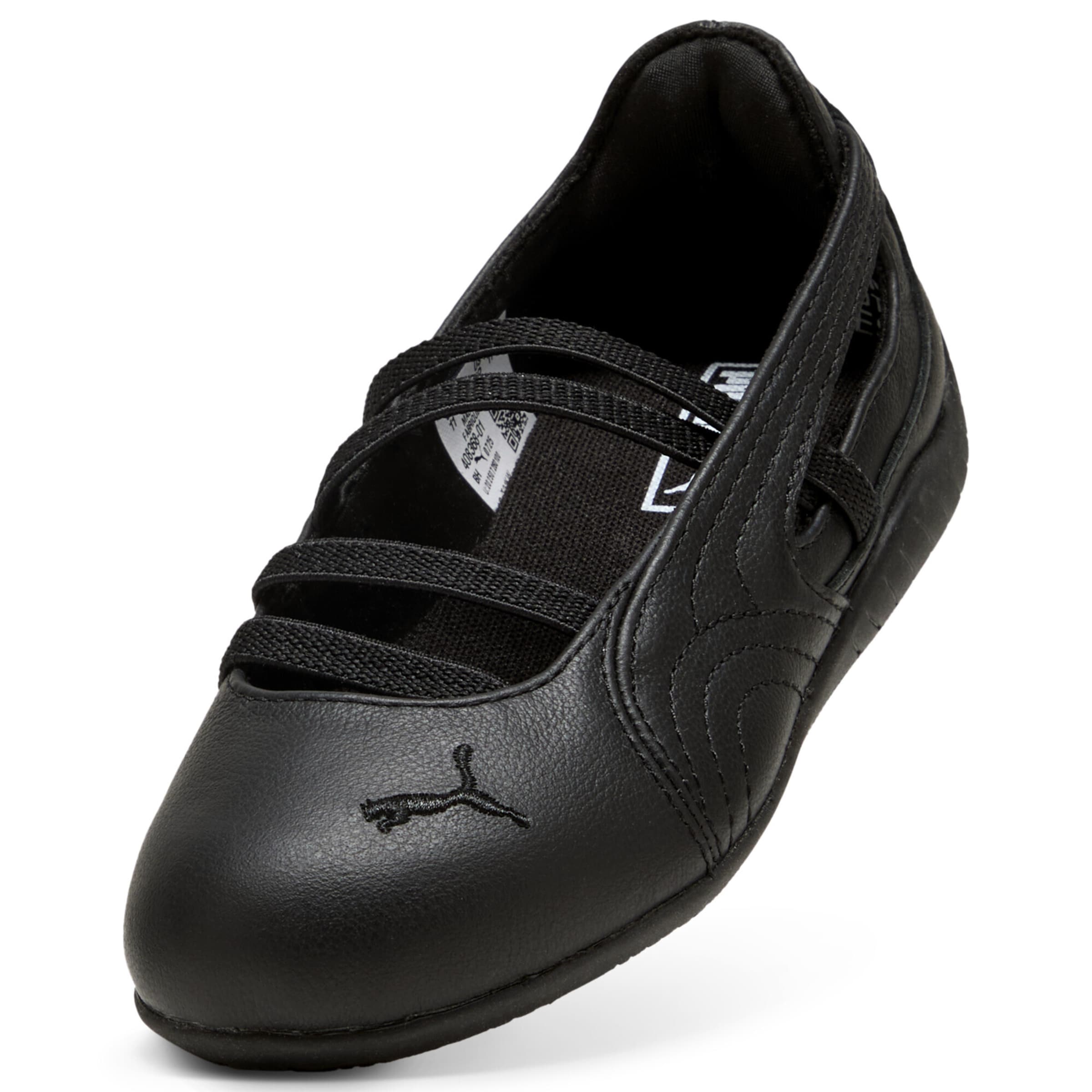 Baskets PUMA en noir : devant