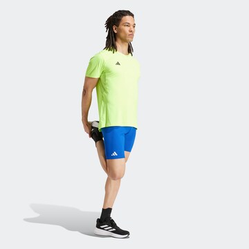 ADIDAS PERFORMANCE Funkční tričko 'Adizero Essentials' – zelená