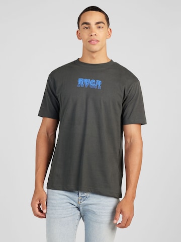 RVCA Shirt in Zwart: voorkant