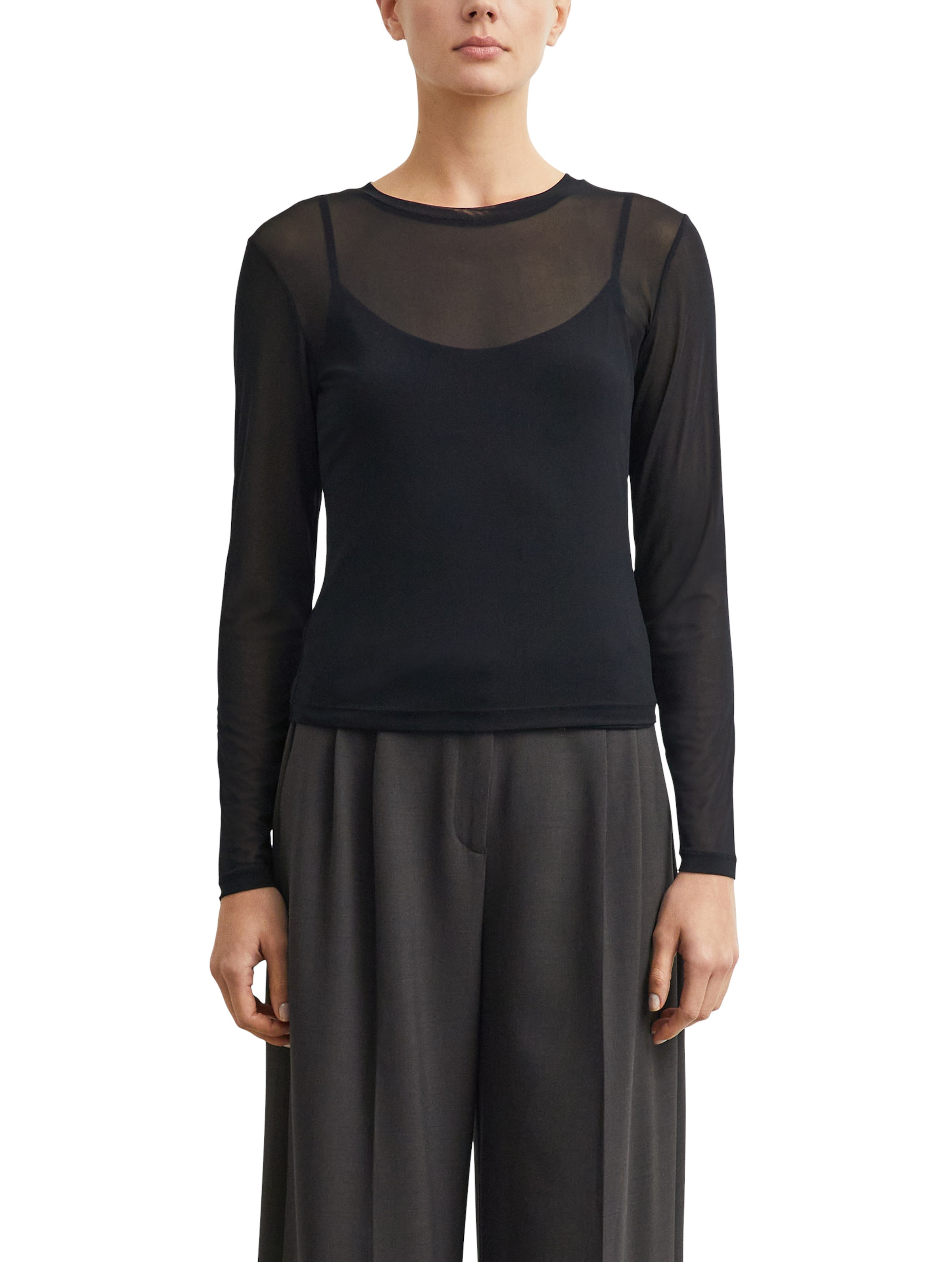 T-shirt COMMA en noir