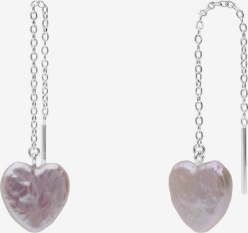 Lucardi Oorbellen in Zilver: voorkant