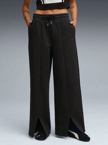 regular Pantaloni sportivi 'Puma Wardrobe Ess Relaxed Pants Dk' di PUMA in nero
