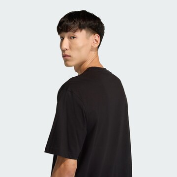 ADIDAS ORIGINALS - Camiseta 'Trefoil Series Roses' en negro