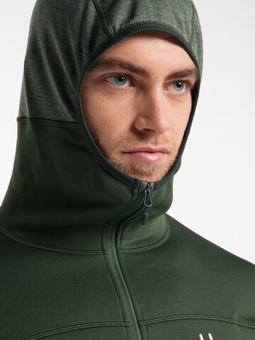 Haglöfs Athletic Fleece Jacket 'Betula' in Green