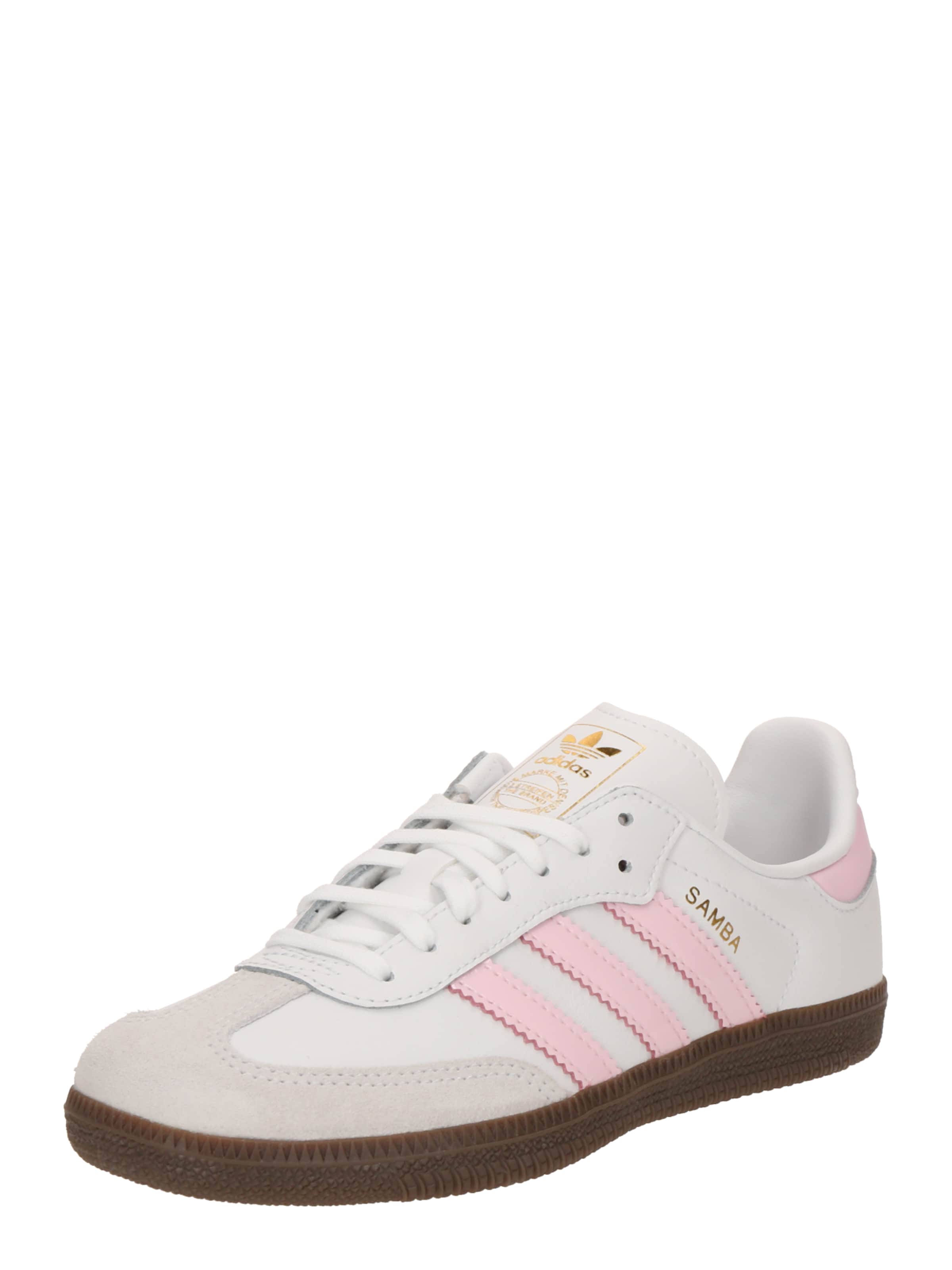 balta ADIDAS ORIGINALS Sportbačiai 'SAMBA': priekis