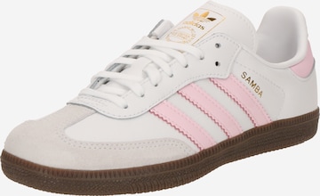 ADIDAS ORIGINALS Кроссовки 'SAMBA' в Белый: спереди