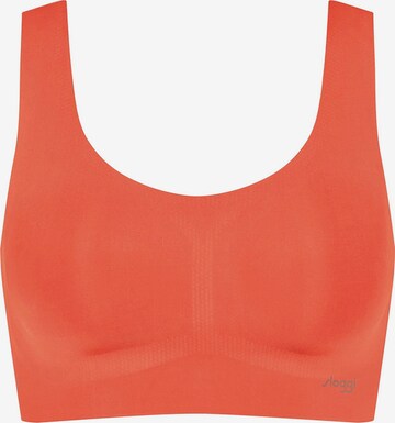 SLOGGI Bra 'Zero Feel' in Orange: front