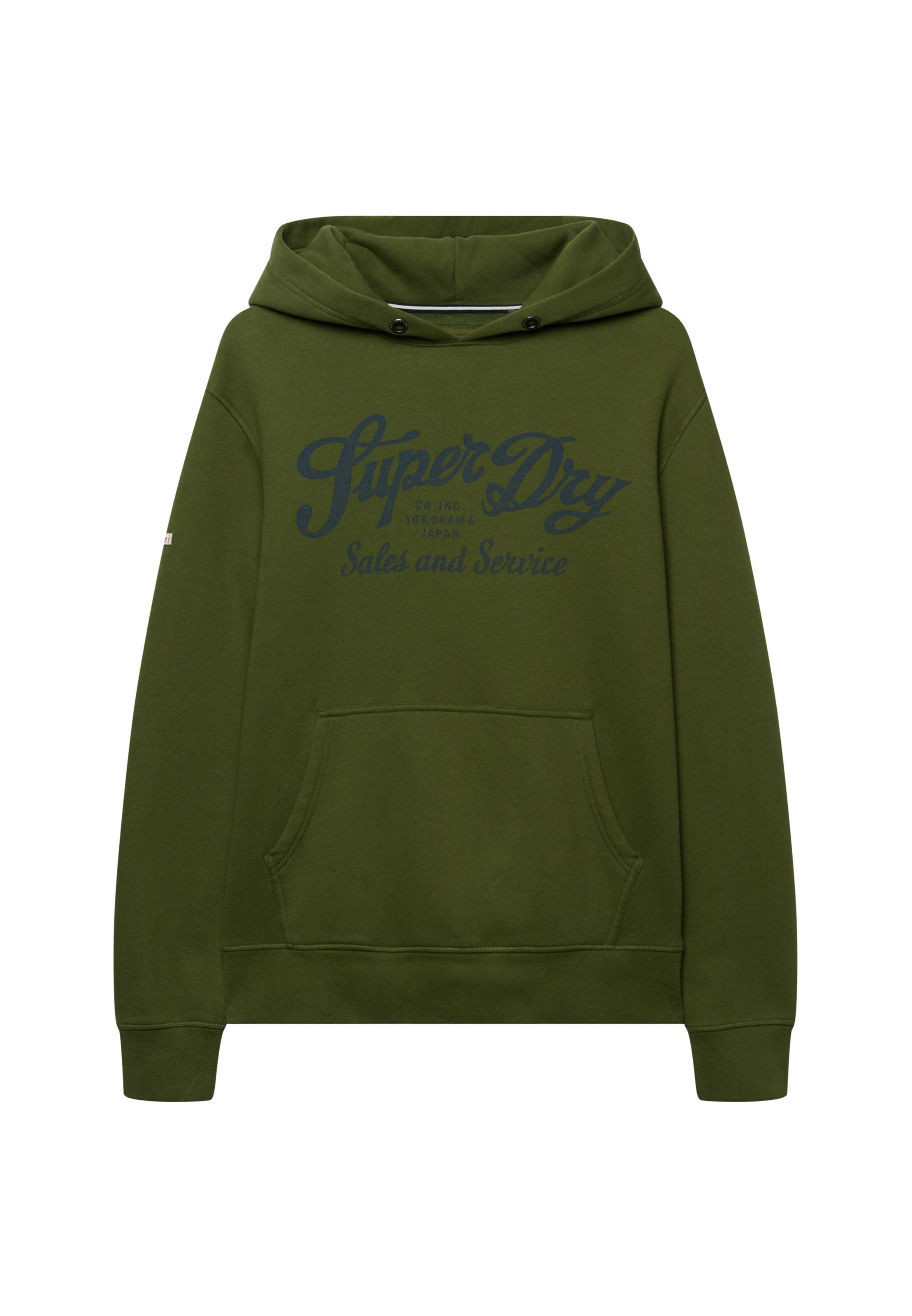 Superdry & Co Sweatshirt in Groen: voorkant