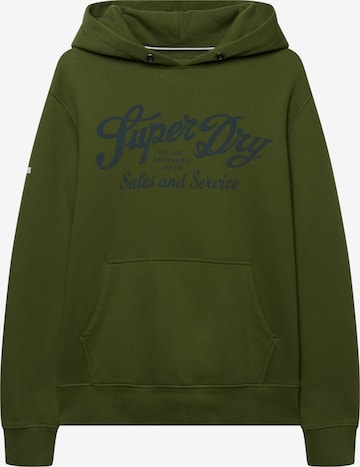 Superdry & Co Sweatshirt in Groen: voorkant