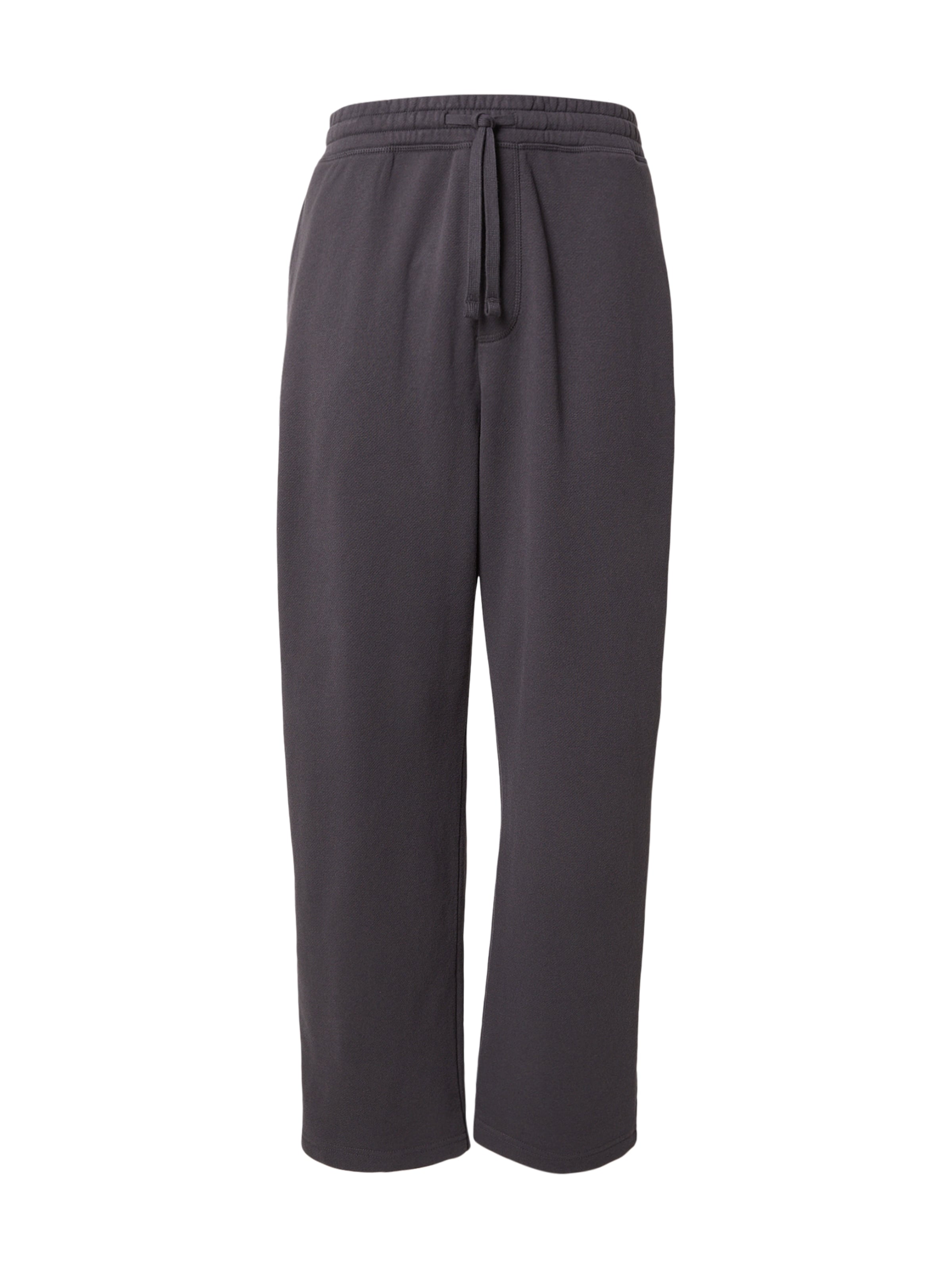 Baggy Pantalon HOLLISTER en noir : devant