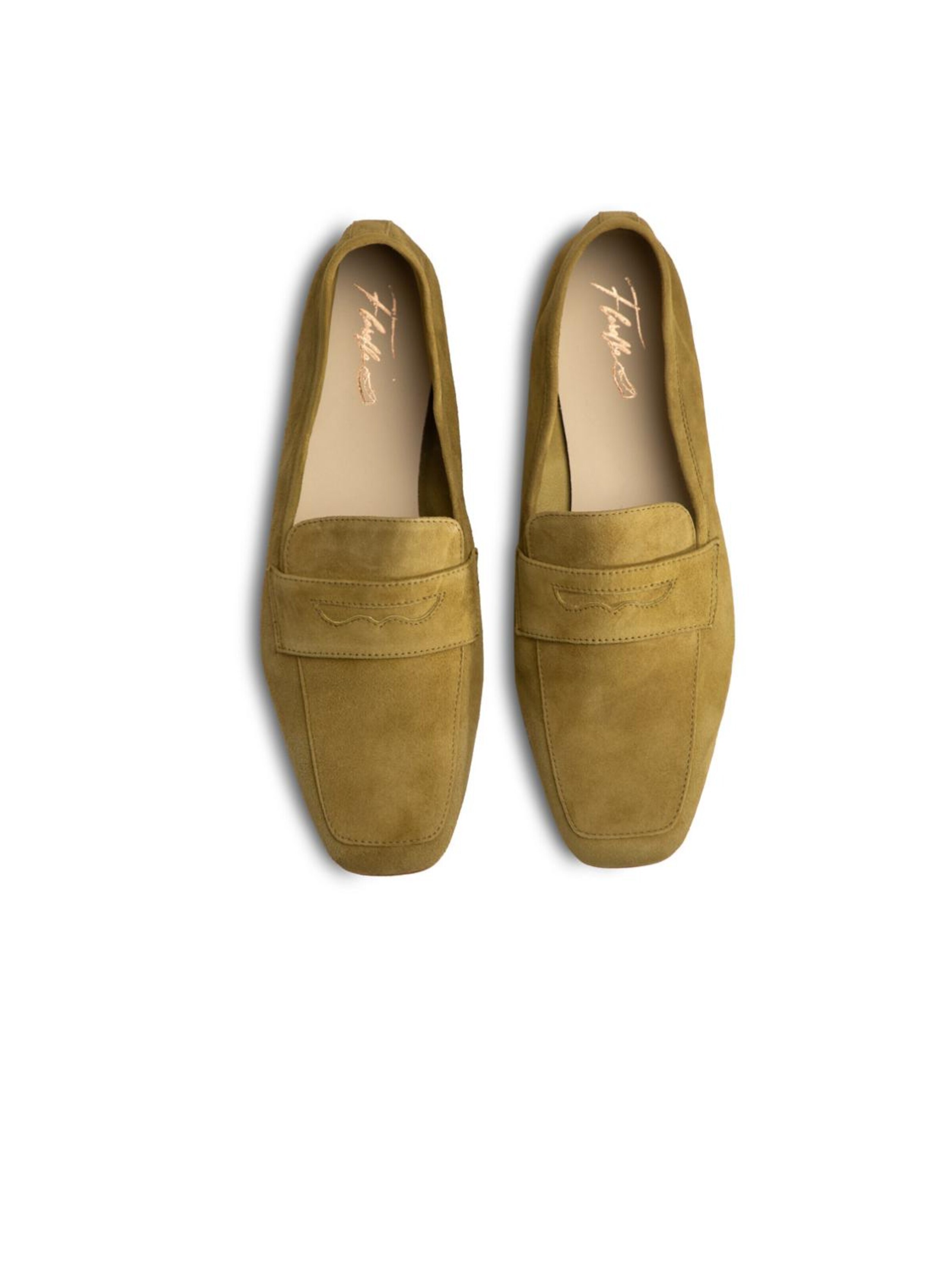 Flarelle Moccasin 'Sole di Viale' in Green