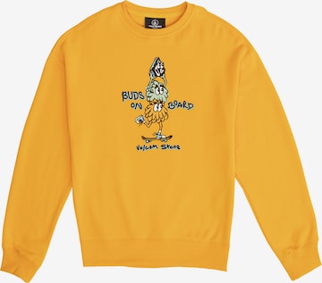 Volcom Sweatshirt 'Vlies' in Yellow: front