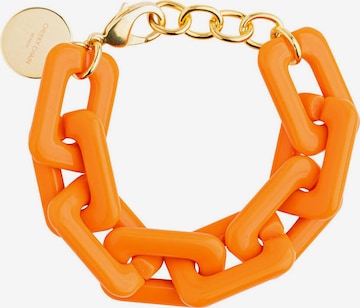 Bracelet 'Twiggy' Cheeky Chain Munich en orange : devant