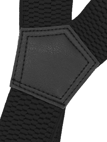 Fabio Farini Hosenträger 'X Form' in Schwarz