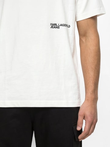 KARL LAGERFELD JEANS Μπλουζάκι σε μπεζ