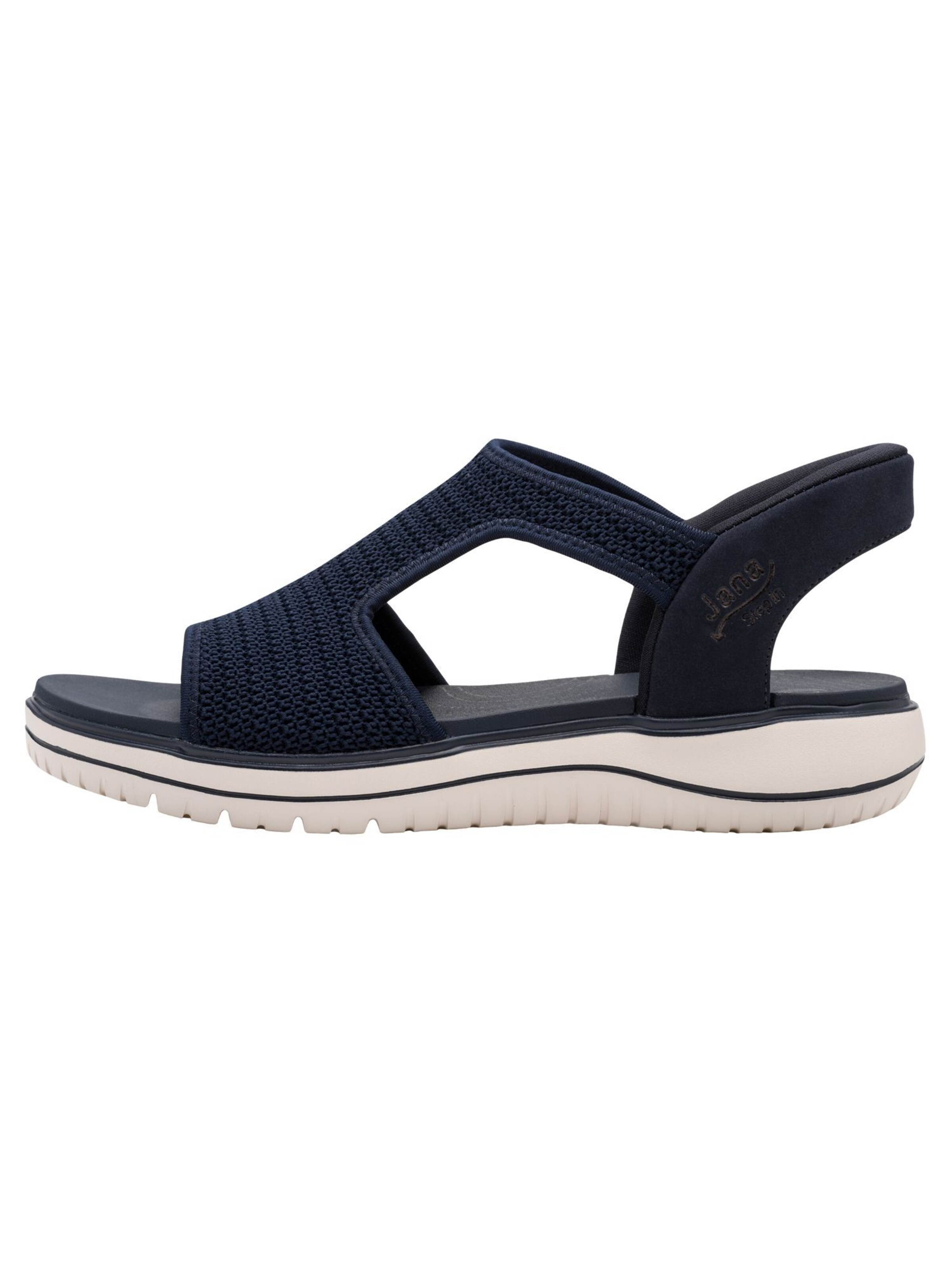 Sandales JANA en bleu : devant