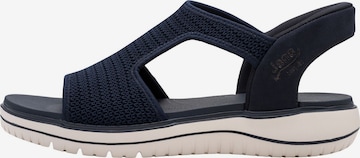 Sandales JANA en bleu : devant