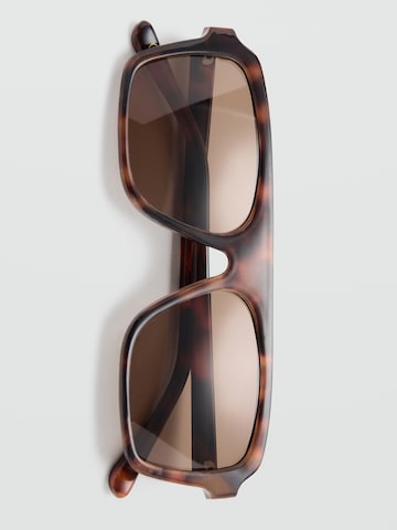 MANGO Sončna očala 'MATTIE' | rjava barva