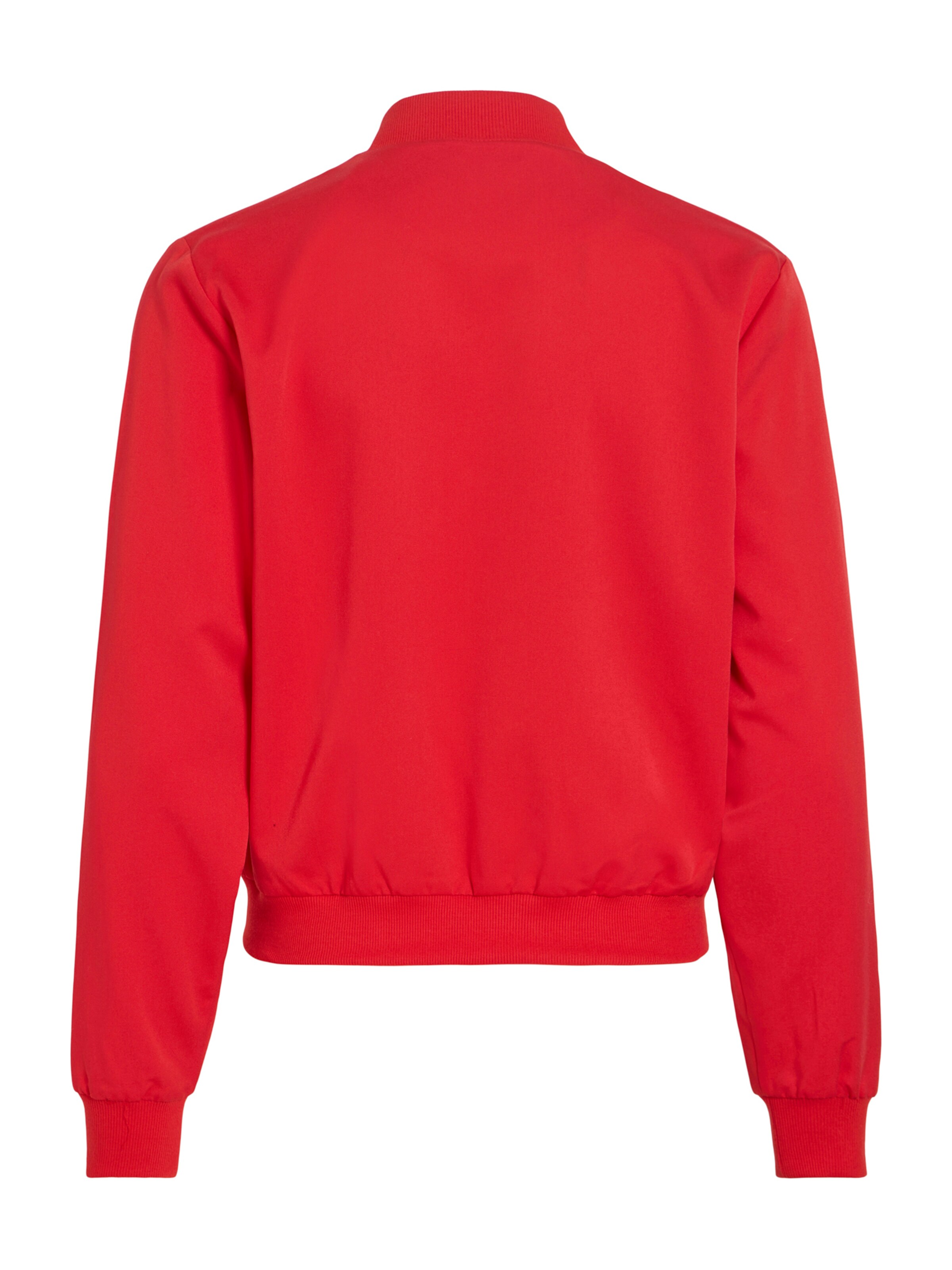 VILA Φθινοπωρινό και ανοιξιάτικο μπουφάν 'VIBUBBLE' σε κόκκινο