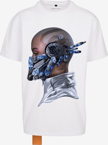 T-Shirt 'The Mask' Forgotten Faces en blanc : devant