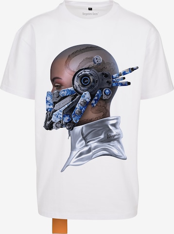 Forgotten Faces Shirt 'The Mask' in White: front